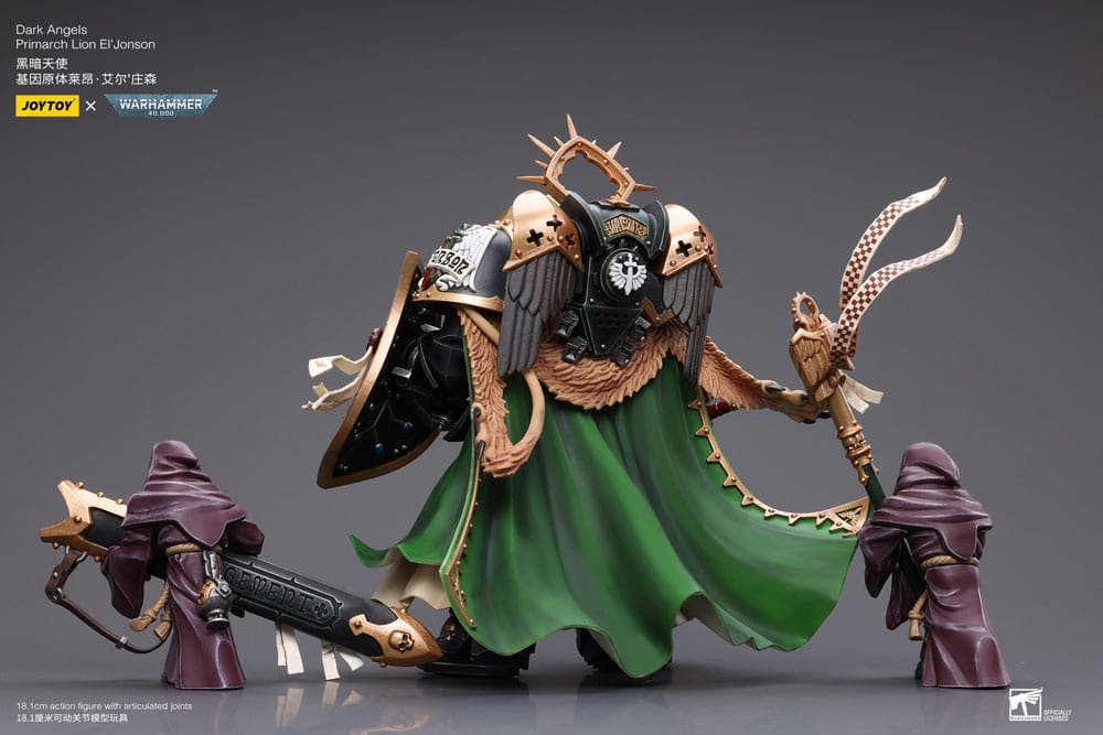 Warhammer 40k Action Figure 1/18 Dark Angels Primarch Lion El' Jonson 18 cm (Totalpris 2195,-)