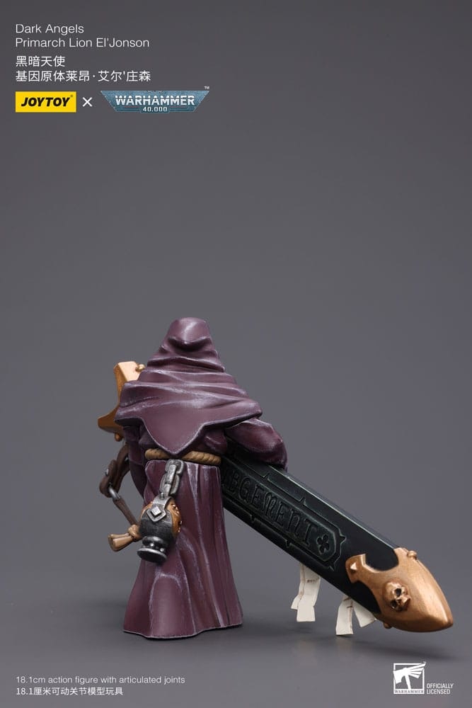 Warhammer 40k Action Figure 1/18 Dark Angels Primarch Lion El' Jonson 18 cm (Totalpris 2195,-)