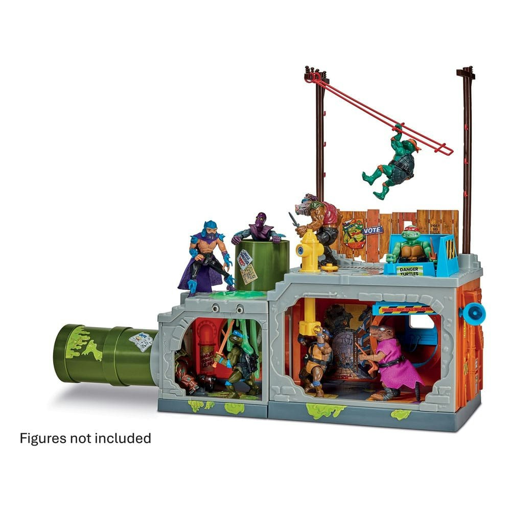 Teenage Mutant Ninja Turtles Building Secret Sewer Lid Playset Mutant Module (Totalpris 998,-)