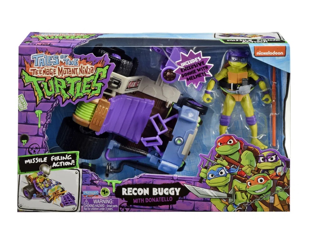 Tales of the Teenage Mutant Ninja Turtles : Recon buggy med Donatello