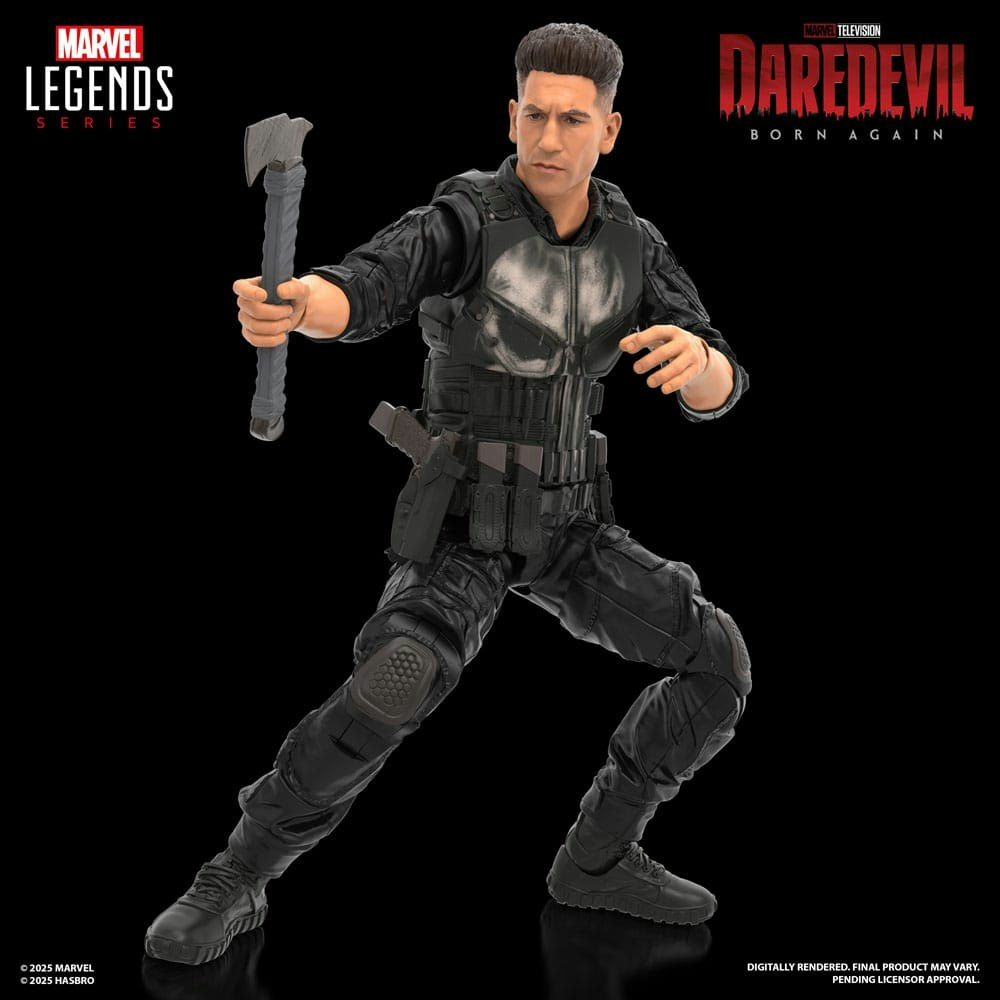 Daredevil: Born Again Marvel Legends Action Figure Punisher 15 cm (Totalpris 379,-)