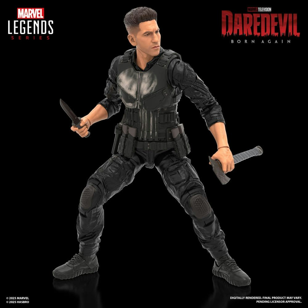 Daredevil: Born Again Marvel Legends Action Figure Punisher 15 cm (Totalpris 379,-)