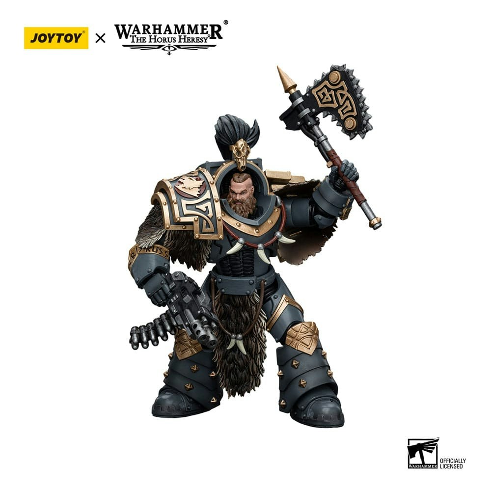 Warhammer The Horus Heresy Action Figure 1/18 Space Wolves Varagyr Wolf Guard Squad Varagyr Terminator 4 12 cm (Totalpris 678,-)
