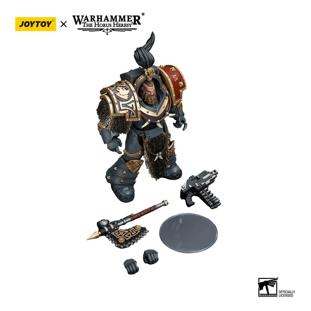 Warhammer The Horus Heresy Action Figure 1/18 Space Wolves Varagyr Wolf Guard Squad Varagyr Terminator 4 12 cm (Totalpris 678,-)