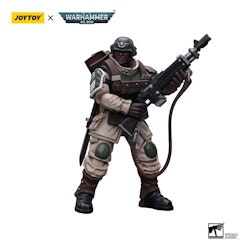 Warhammer 40k Action Figure 1/18 Astra Militarum Cadian Command Squad Veteran with Regimental Standard 12 cm (Totalpris 649,-)