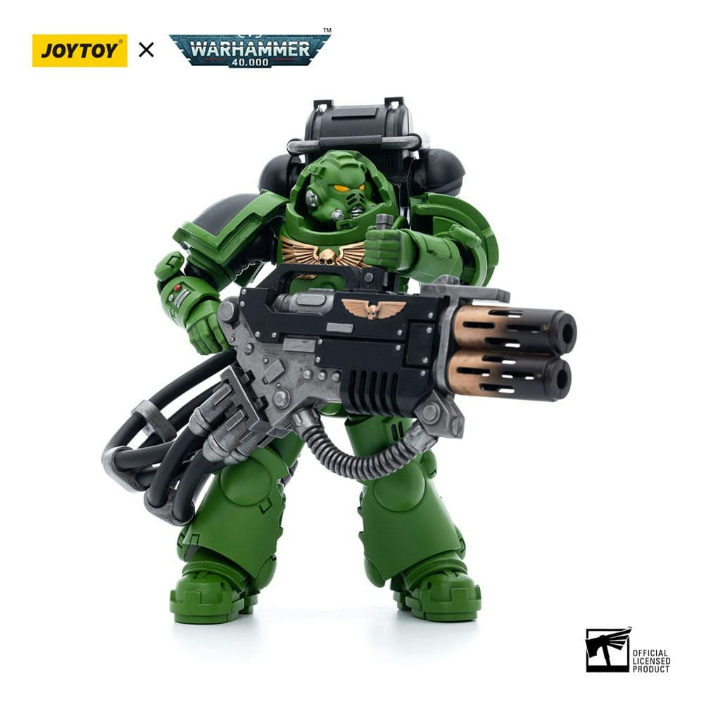 Warhammer 40k Action Figure 1/18 Salamanders Eradicators Brother Xavak 12 cm (Totalpris 449,-)