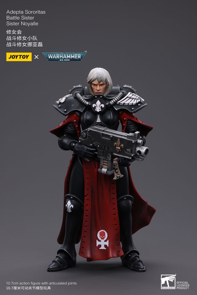 Warhammer 40k Action Figure 1/18 Adepta Sororitas Battle Sister Sister Noyalle 10 cm (Totalpris 679,-)