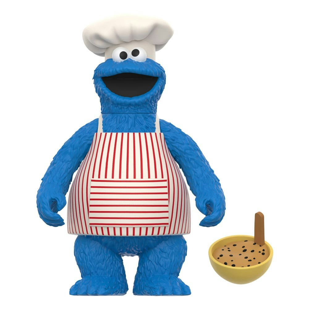 Sesame Street ReAction Action Figure Chef Cookie Monster 10 cm (Totalpris 279,-)
