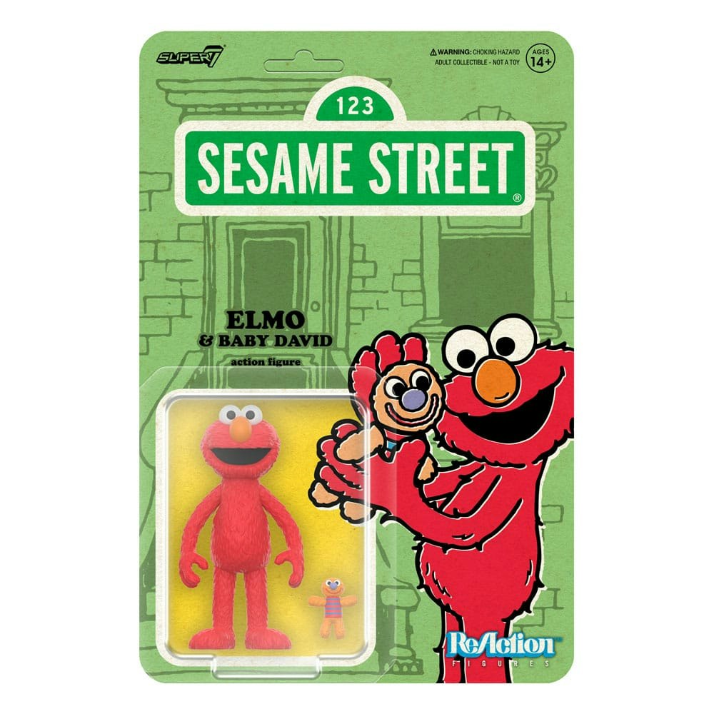 Sesame Street ReAction Action Figure Elmo & Baby David 10 cm (Totalpris 279,-)