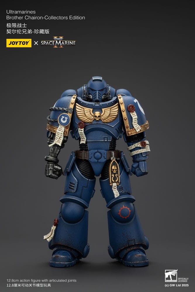 Warhammer 40,000: Space Marine 2 Action Figure Ultramarines Brother Chairon Collectors Edition 13 cm (Totalpris 849,-)