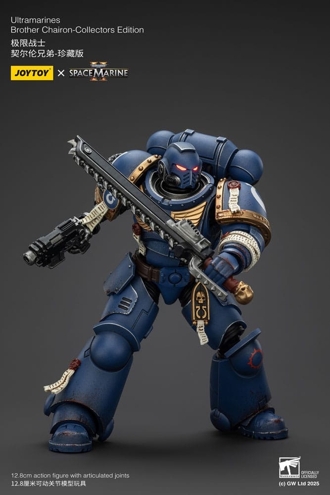 Warhammer 40,000: Space Marine 2 Action Figure Ultramarines Brother Chairon Collectors Edition 13 cm (Totalpris 849,-)