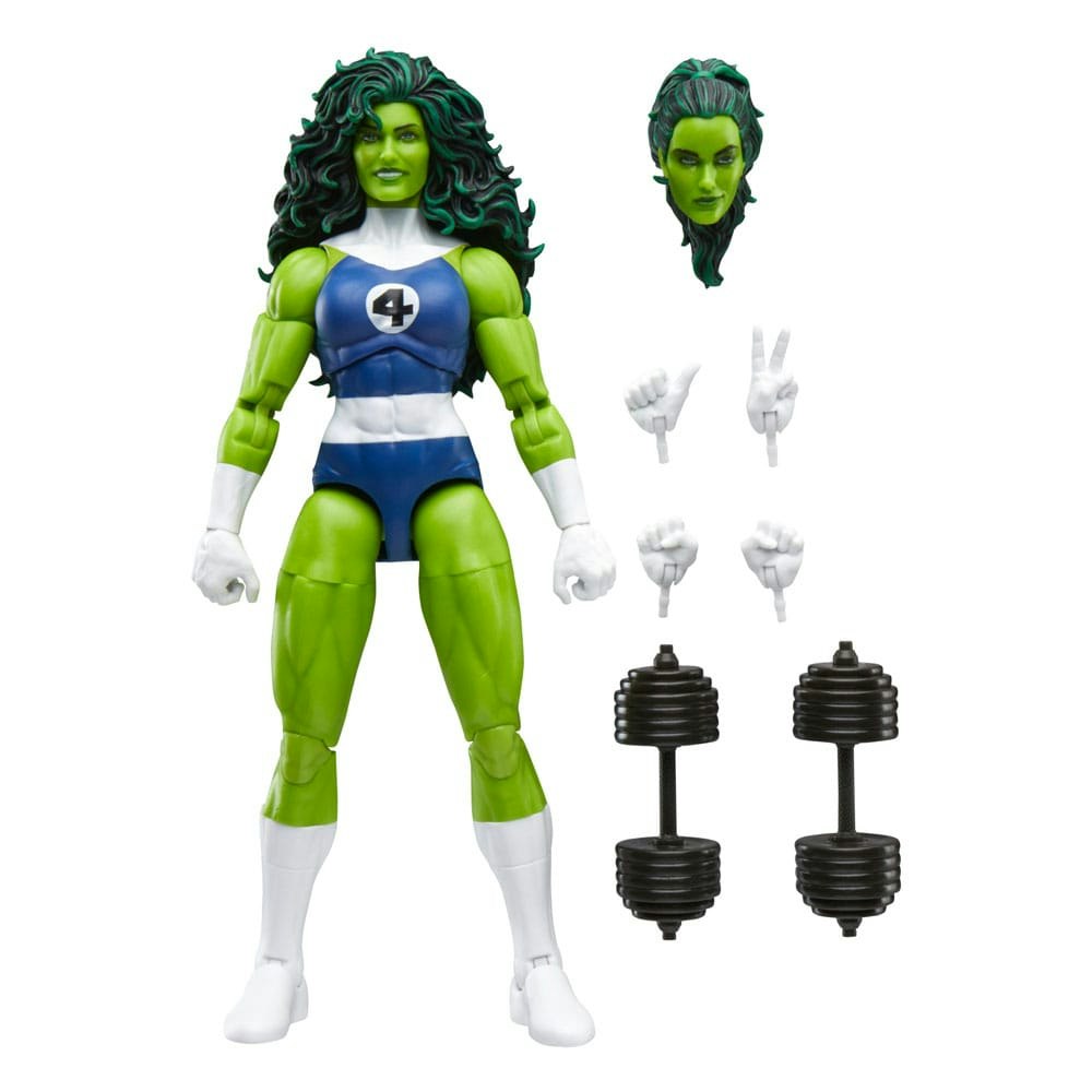 Fantastic Four Marvel Legends Retro Action Figure She-Hulk 15 cm (Totalpris 379,-)