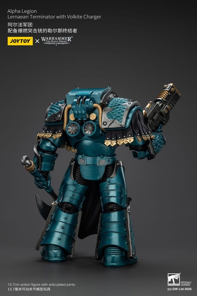Warhammer The Horus Heresy Action Figure Alpha Legion Lernaean Terminator with Volkite Charger 20 cm (Totalpris 798,-)