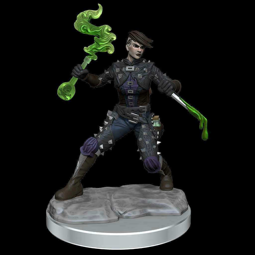 D&D frameworks Human rogue female