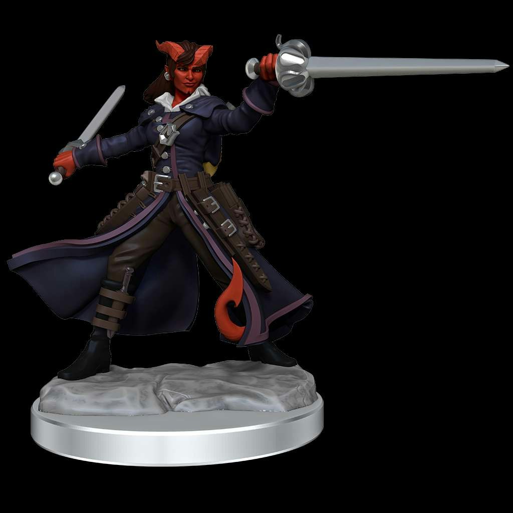 D&D frameworks Tiefling rogue female