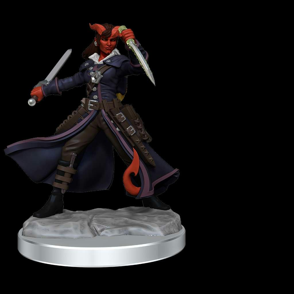 D&D frameworks Tiefling rogue female