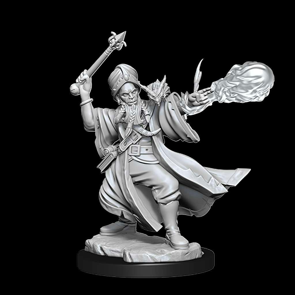 D&D frameworks Human wizard male