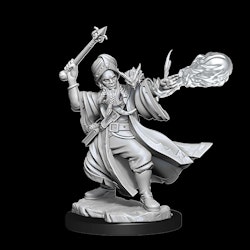D&D frameworks Human wizard male