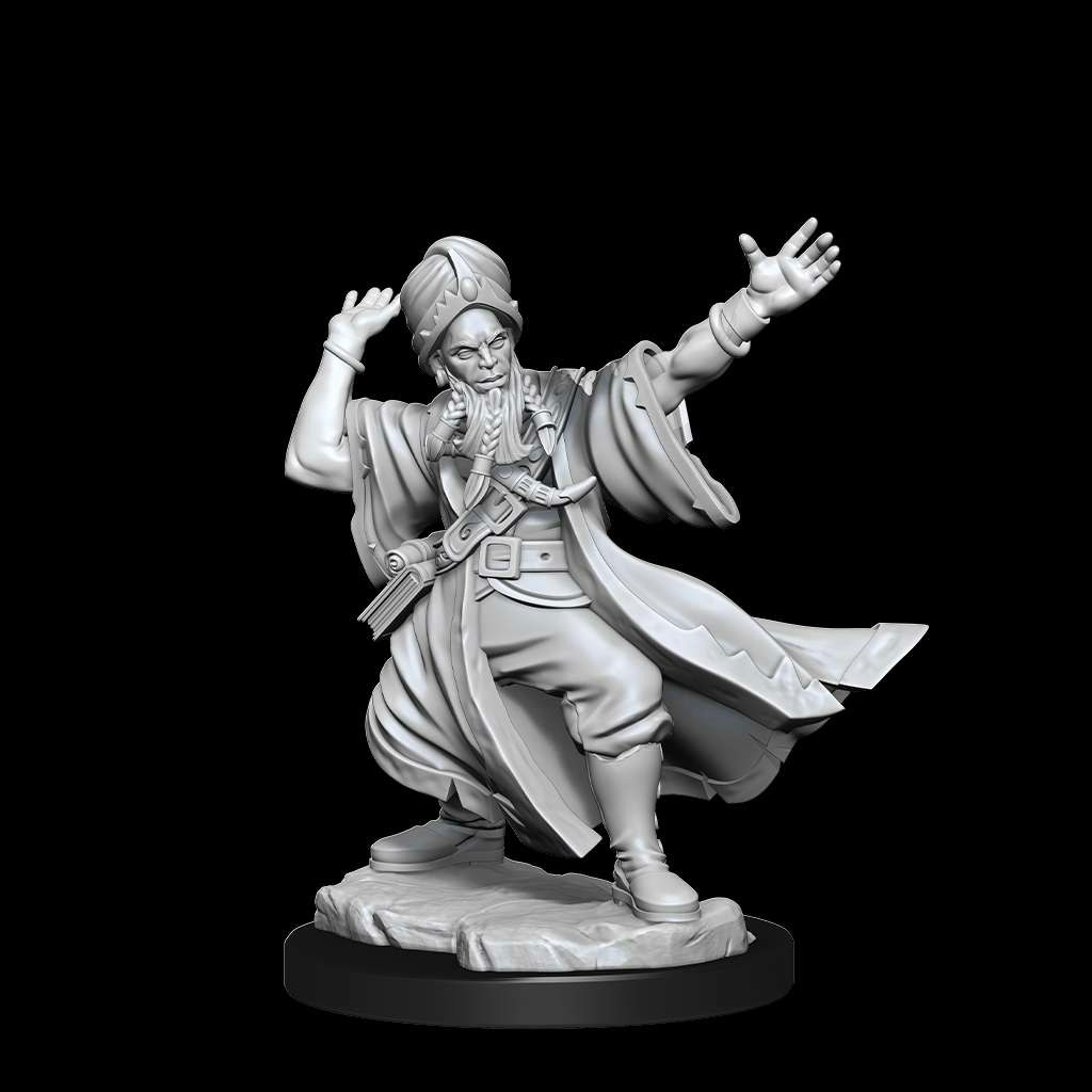 D&D frameworks Human wizard male