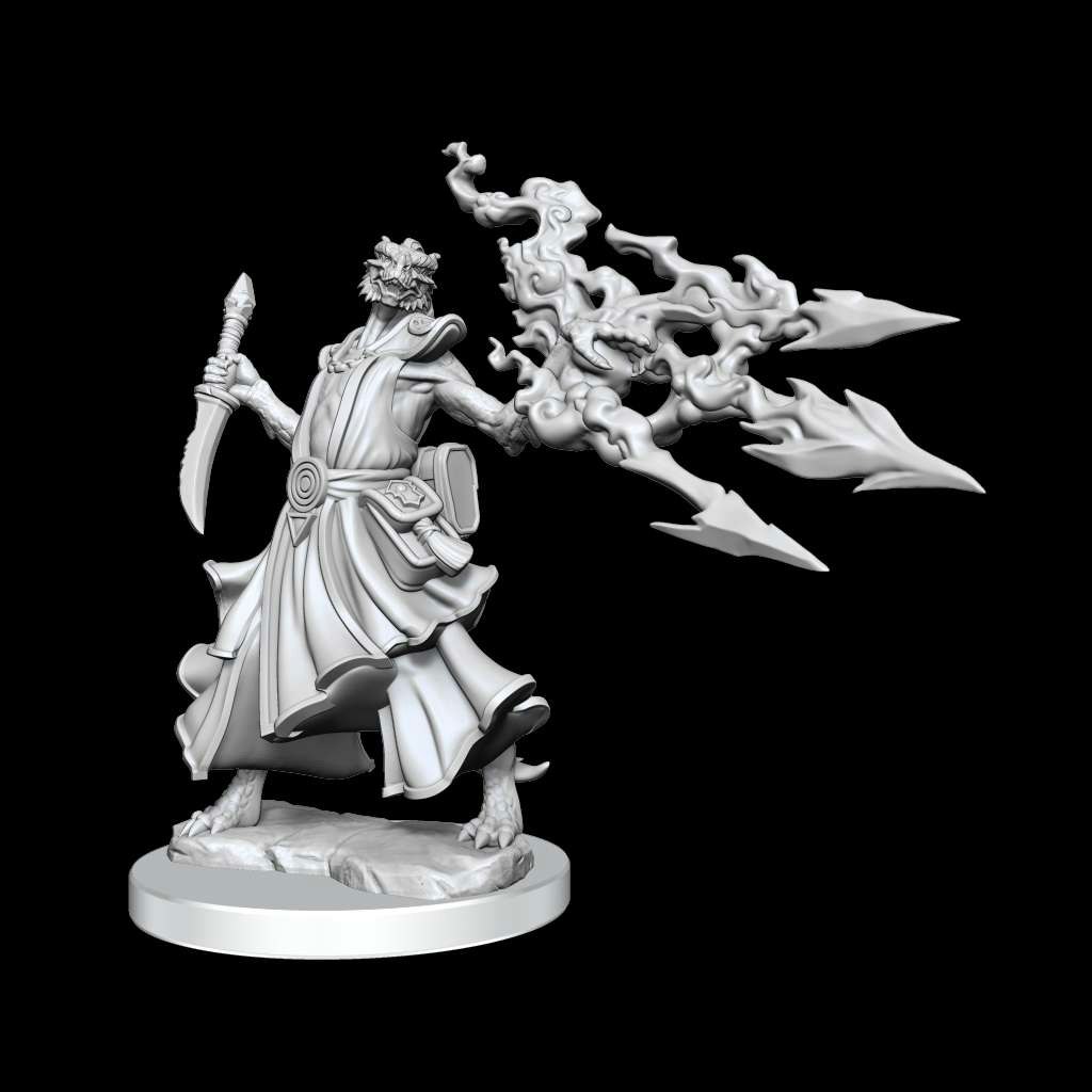 D&D frameworks Dragonborn Sorcerer female