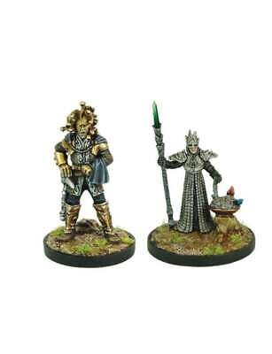 D&D Collector's series Elemental evil Marlos urnrayle & earth priest (Limited til 1500 eksemplarer)