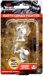 D&D Nolzur's marvelous miniatures Earth Genasi fighter 2 pack