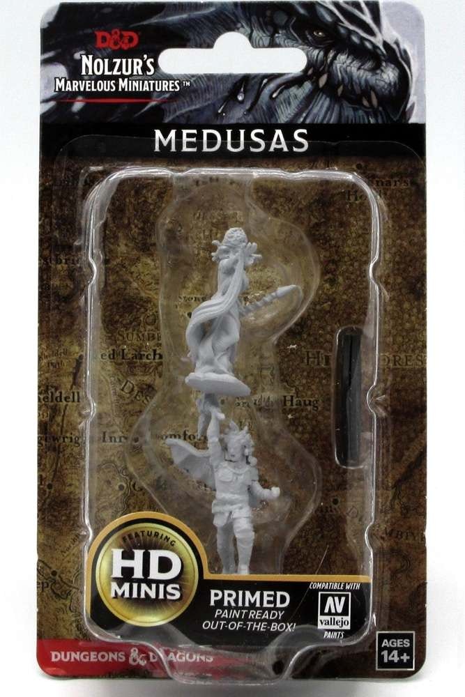 D&D Nolzur's marvelous miniatures Medusas 2 pack