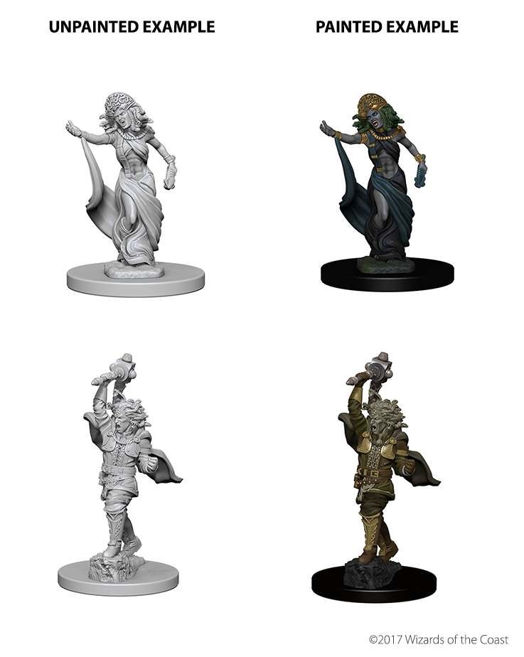 D&D Nolzur's marvelous miniatures Medusas 2 pack