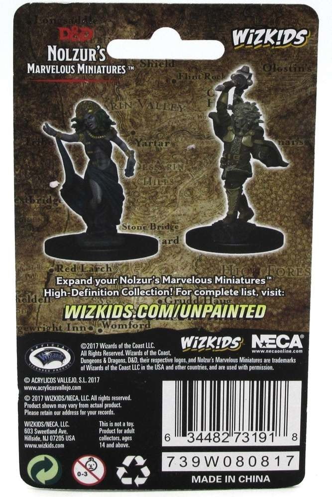 D&D Nolzur's marvelous miniatures Medusas 2 pack