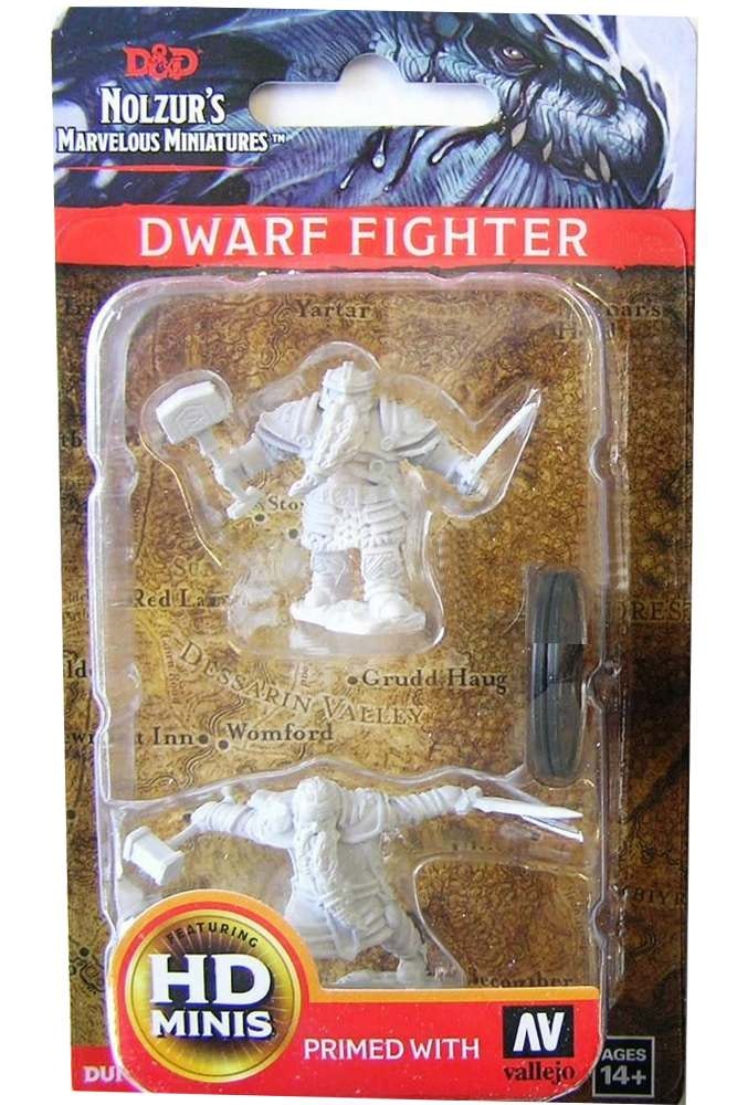 D&D Nolzur's marvelous miniatures Dwarf fighter 2 pack