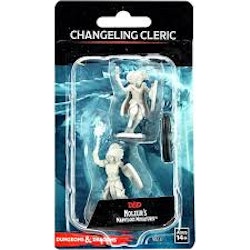 D&D Nolzur's marvelous miniatures Changeling Cleric female 2 pack