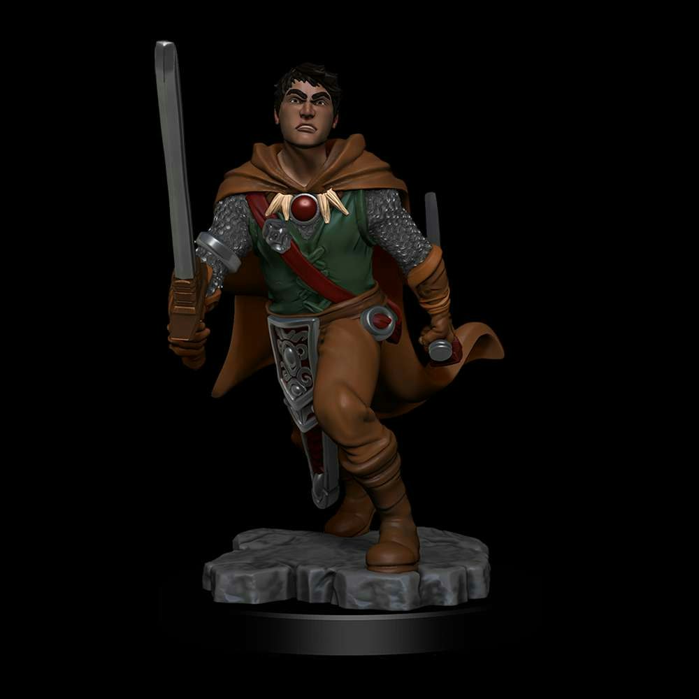 D&D Nolzur's marvelous miniatures Human ranger male 2 pack