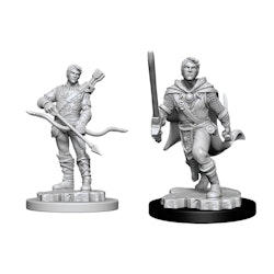 D&D Nolzur's marvelous miniatures Human ranger male 2 pack