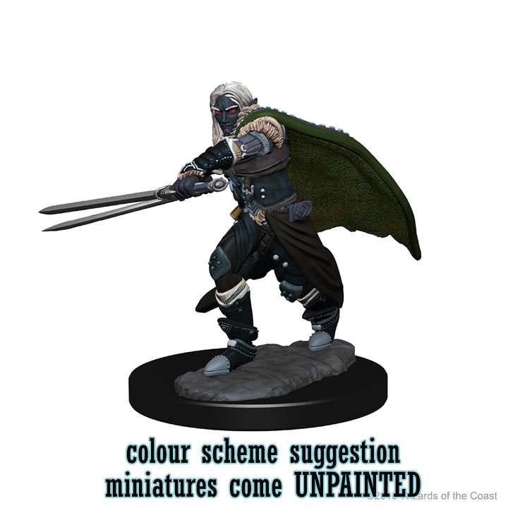 D&D Nolzur's marvelous miniatures Elf ranger male 2 pack