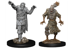 D&D Nolzur's marvelous miniatures Scarecrow & stone cursed 2 pack
