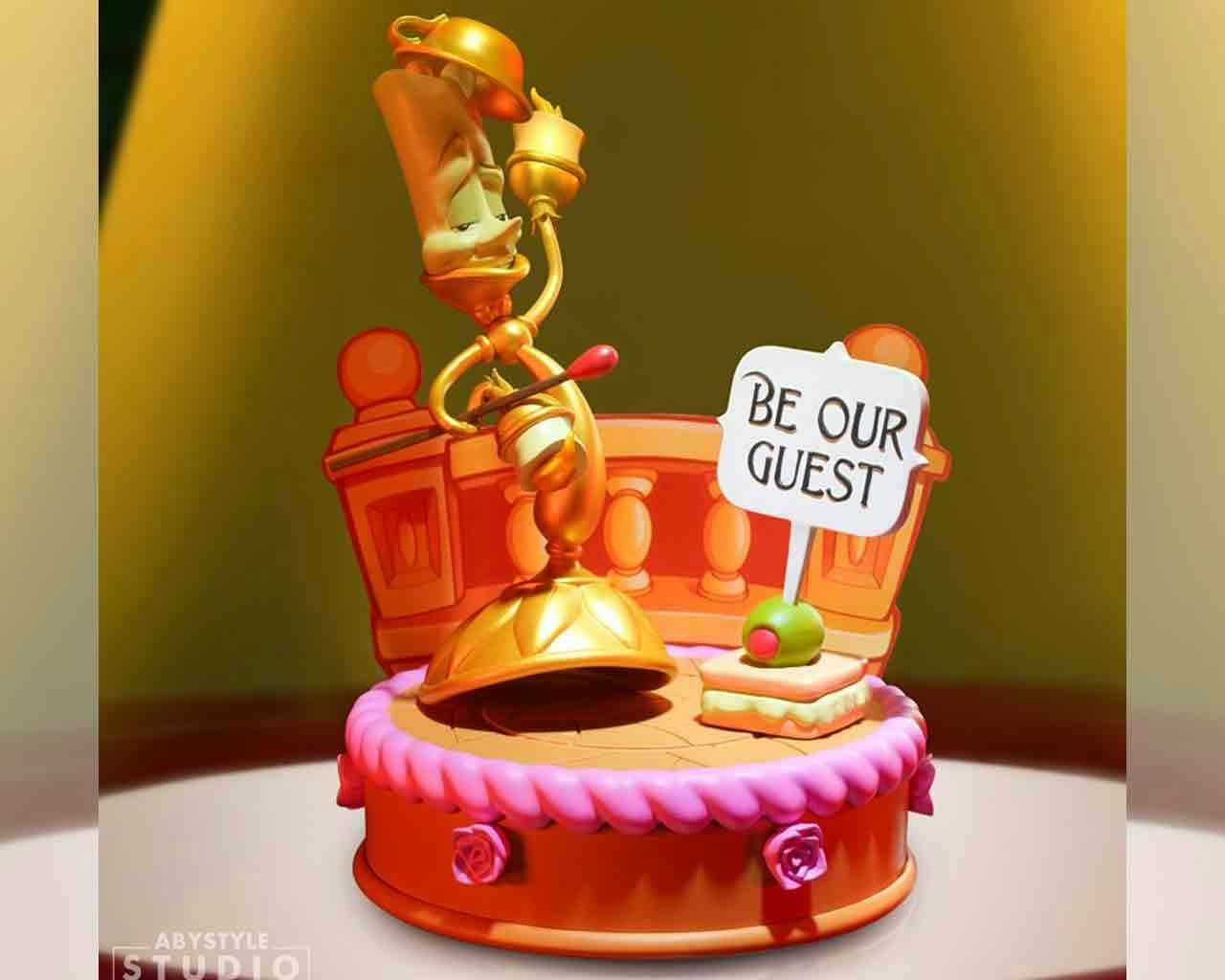 Disney's Beauty & the beast: Lumiere 1:10 pvc statue