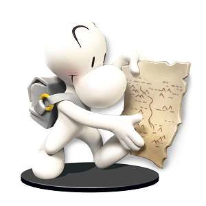Bone vinyl figure 11 cm