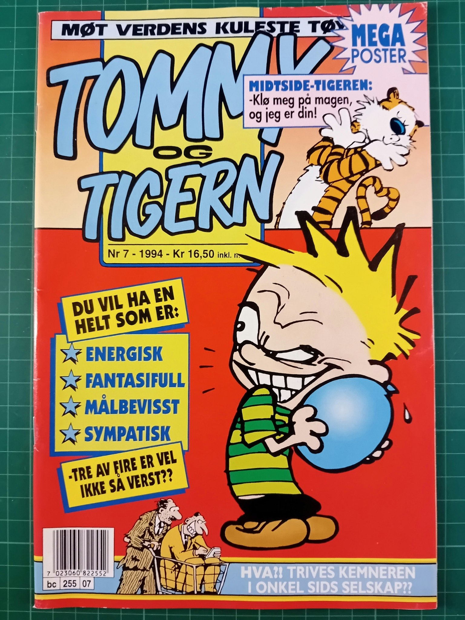 Tommy og Tigern 1994 - 07 m/poster