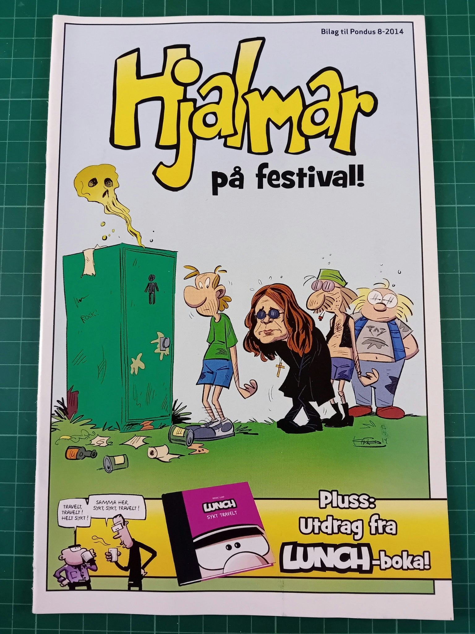 Hjalmar på festival bilag