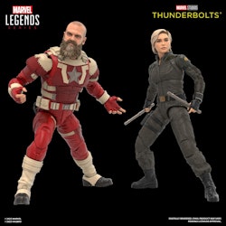 Thunderbolts Marvel Legends Action Figure 2-Pack Yelena Belova & Red Guardian 15 cm (Totalpris 698,-)