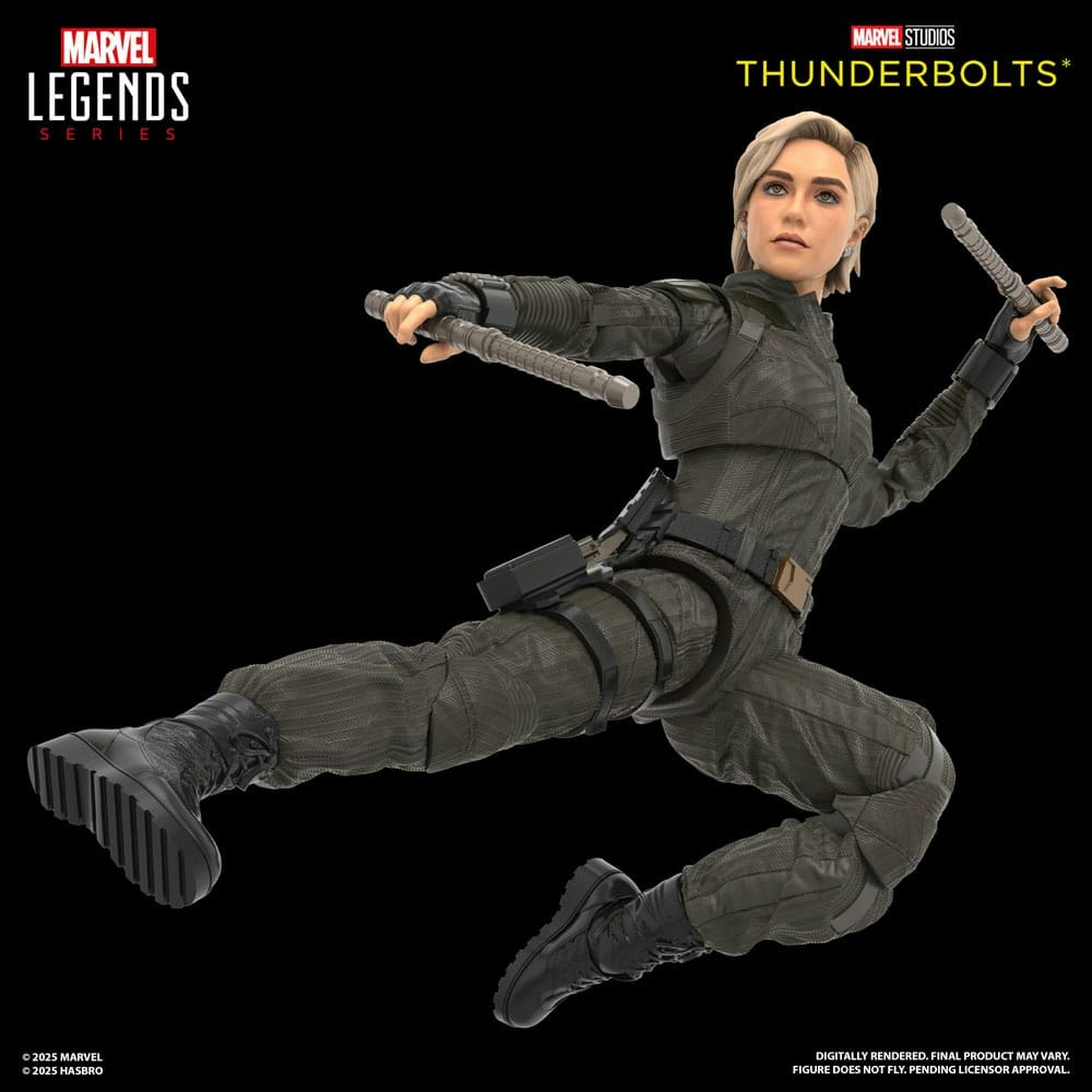 Thunderbolts Marvel Legends Action Figure 2-Pack Yelena Belova & Red Guardian 15 cm (Totalpris 698,-)