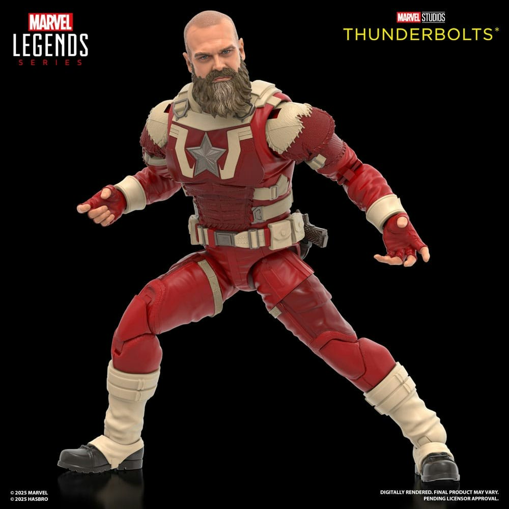 Thunderbolts Marvel Legends Action Figure 2-Pack Yelena Belova & Red Guardian 15 cm (Totalpris 698,-)