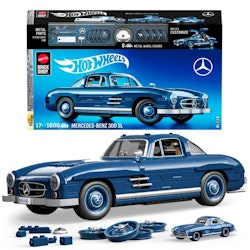 Mattel Brick Shop Hot Wheels Premium Mercedes-Benz 300 SL (Totalpris 1.995,-)
