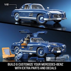 Mattel Brick Shop Hot Wheels Premium Mercedes-Benz 300 SL (Totalpris 1.995,-)