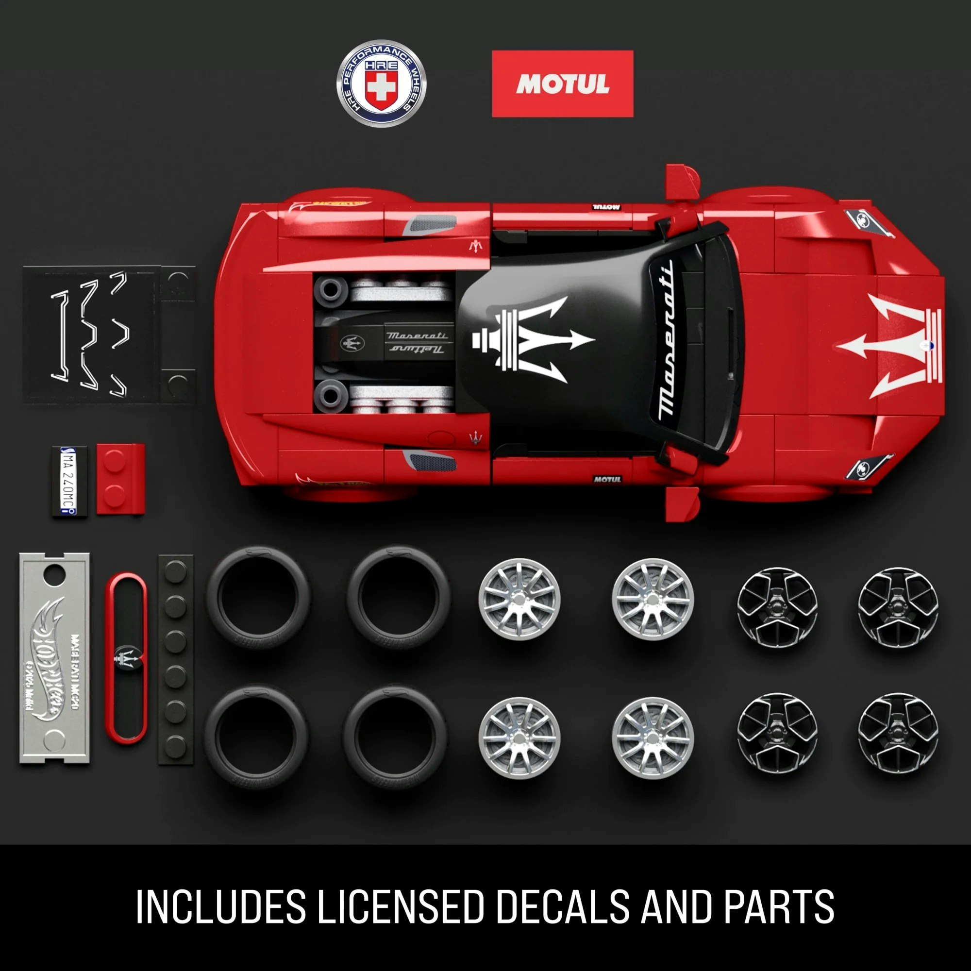 Mattel Brick Shop Hot Wheels Speed series Maserati MC20 (Totalpris 395,-)