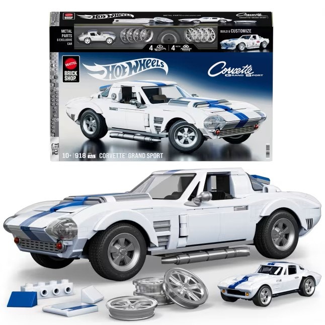 Mattel Brick Shop Hot Wheels Elite Series Corvette Sport (Totalpris 795,-)