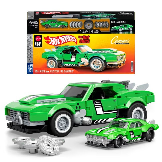 Mattel Brick Shop Hot Wheels Speed Series 1968 Camaro (Totalpris 395,-)