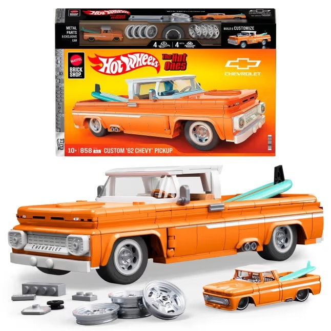 Mattel Brick Shop Hot Wheels Elite Series 1962 Chevy Pickup (Totalpris 795,-)