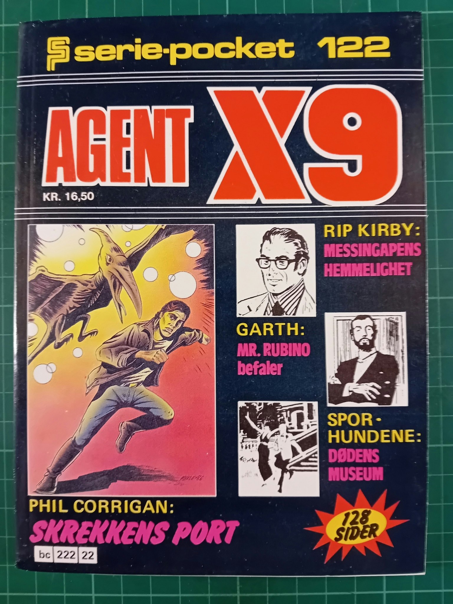 Serie-pocket 122 : Agent X9