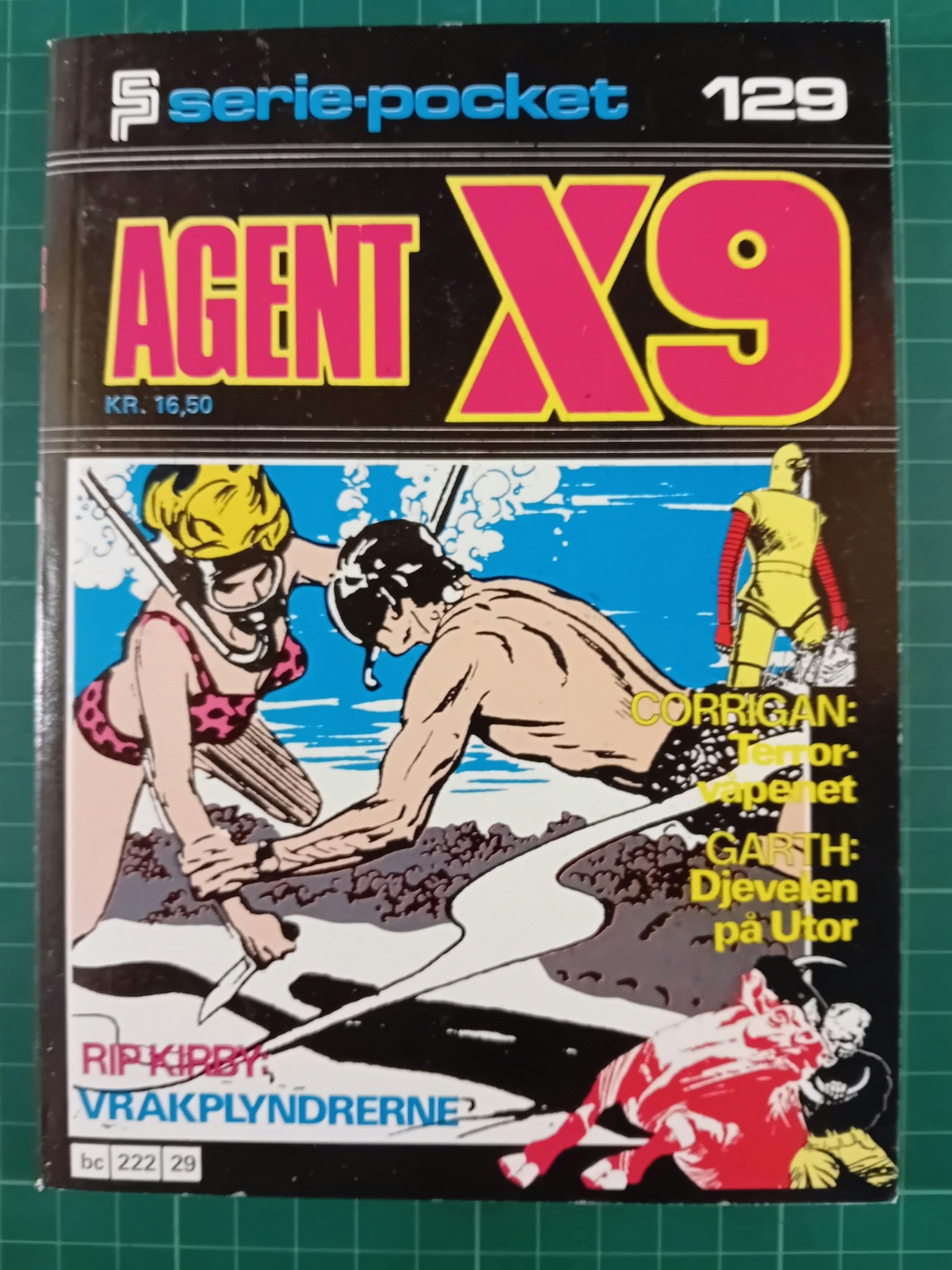 Serie-pocket 129 : Agent X9